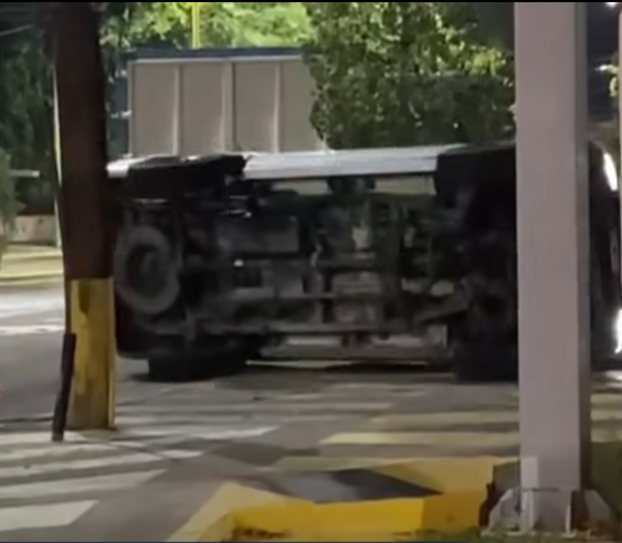 MANEJABA BORRACHO Y VOLCO SU CAMIONETA EN JUNÍN