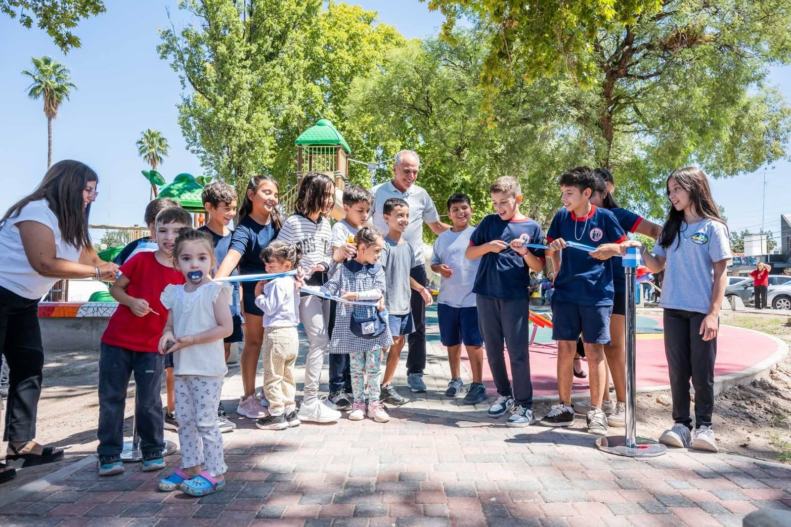 🟢 SAN MARTÍN | QUEDARON INAUGURADAS LAS OBRAS DEL PARQUE SARMIENTO