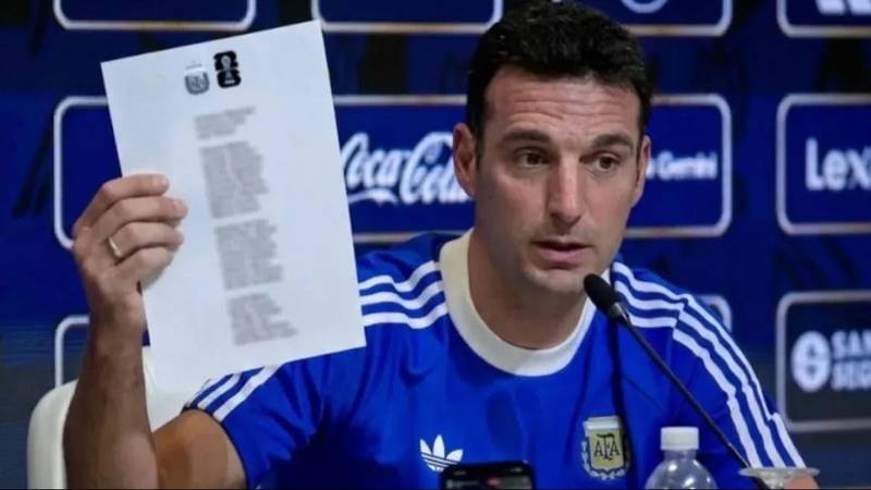FUTBOL | LIONEL SCALONI YA PRESENTO A LOS CONVOCADOS PARA EL MUNDIAL 2026